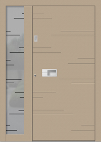 Vhodna vrata Modern HA142