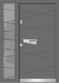Vhodna vrata Modern H105