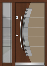 Vhodna vrata Modern H136E